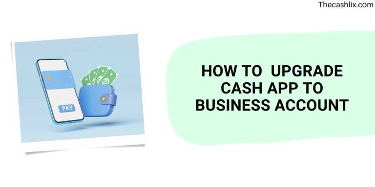 Upgrade Cash App To Business Account